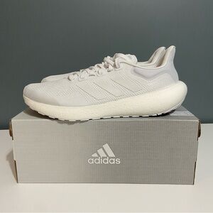 Adidas Pureboost Jet Running Shoes - White on White - Men’s US 10 / Women’s 11